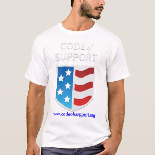 Code de T-shirt de soutien