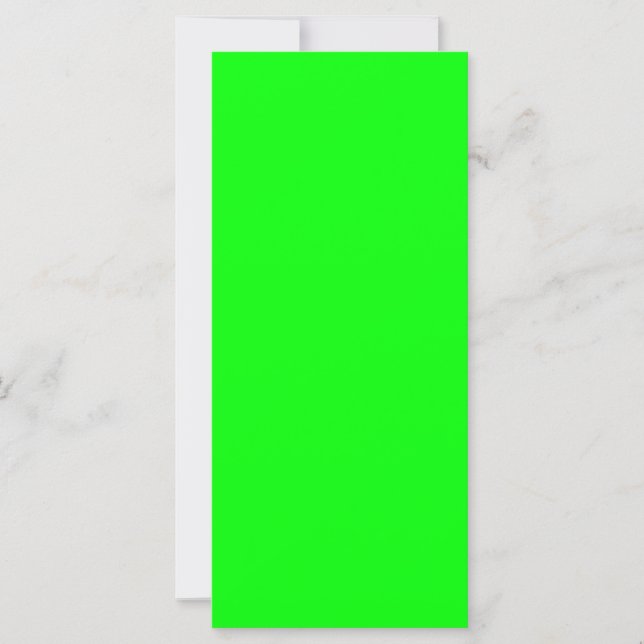 Code hexadécimal vert néon 00FF00 (Devant)