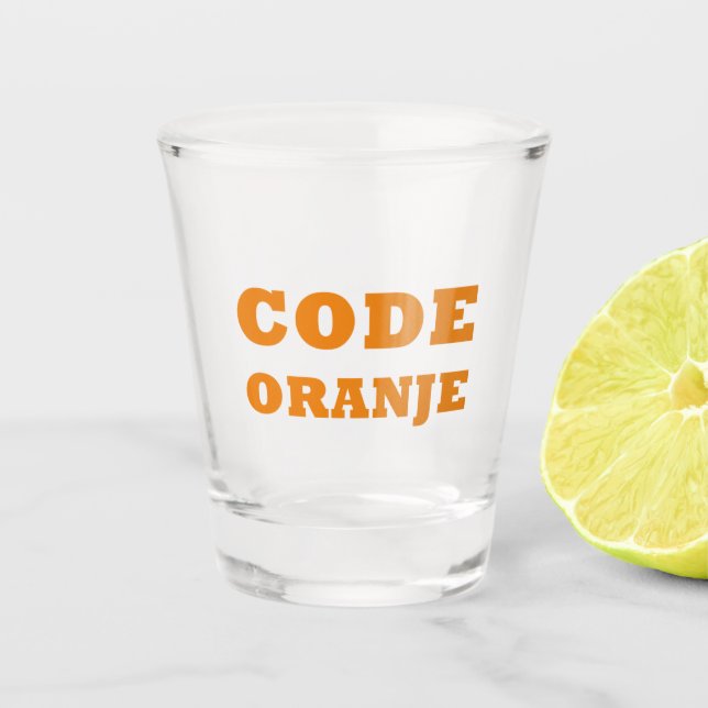 Code Oranje Verre de tir : Embrasser la fierté hol (Devant)