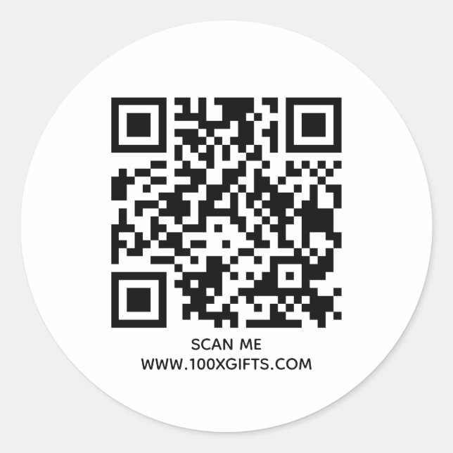 CODE QR 20 STICKERS - UTILISER GÉNÉRATEUR GRATUIT  (Devant)