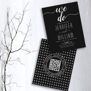Code QR BUDGET Nous organisons une invitation de m