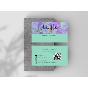 Code QR Carte de visite minimaliste moderne