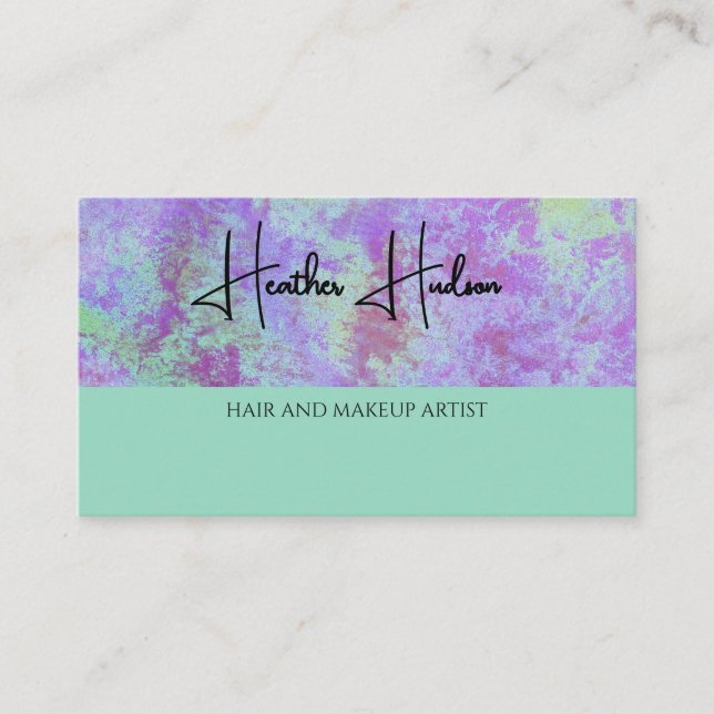 Code QR Carte de visite moderne (Devant)