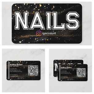 Code QR Cartes de visite Technicien en Onglerie No