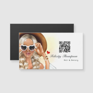 Code QR de coiffeur