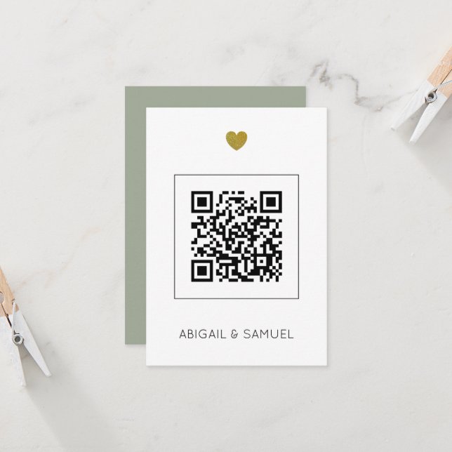 Code QR de la phase budgétaire moderne (Devant/Arrière en situation)