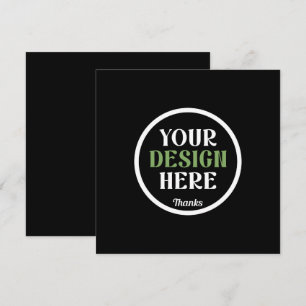 Code QR de logo noir personnalisé pour la marque c