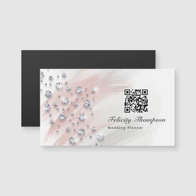 Code QR de planificateur de mariage (Devant / Derrière)