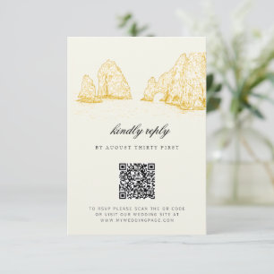 Code QR de réponse aimable El Arco Cabo San Lucas