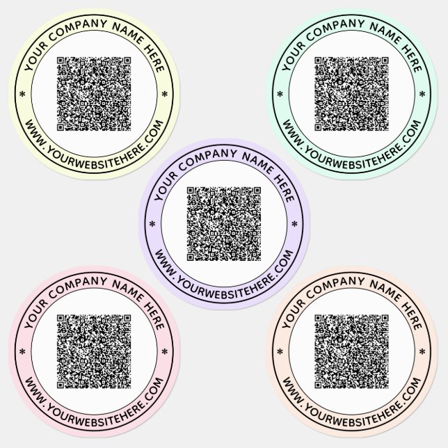 Code QR de votre entreprise et Étiquettes de conce (Groupe)