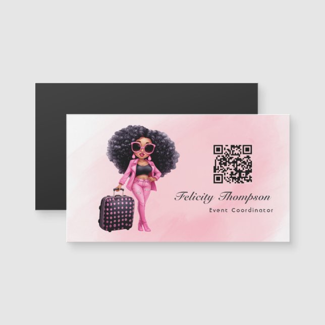 Code QR du coordinateur d'événements (Devant / Derrière)