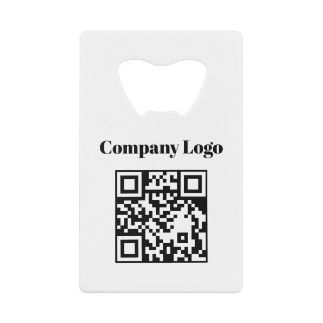 Code QR du logo de l'entreprise Carte de crédit Co (Devant)