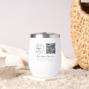 Code QR Entreprise Blanc