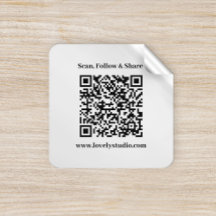 Code QR et personnalisez vos stickers texte