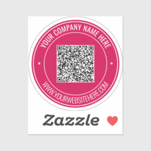 Code QR et Sticker de texte personnalisé Choisir l