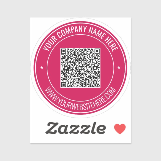 Code QR et Sticker de texte personnalisé Choisir l (Feuille)