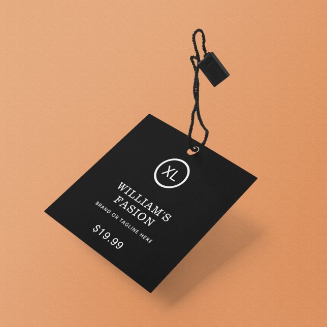 Code QR | Étiquette de vêtement Prix Étiquette sus (Créateur téléchargé)