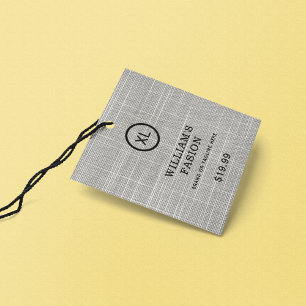 Code QR Étiquette de vêtement Prix Étiquette sus