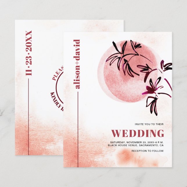 code Qr Japandi BUDGET (Devant / Derrière)