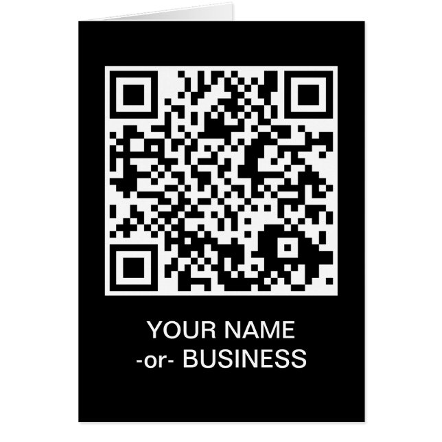 code QR personnalisable (Devant)