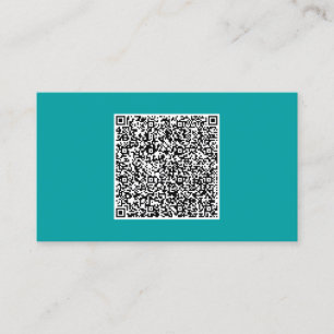 Code QR personnalisé Carte de visite votre propre 