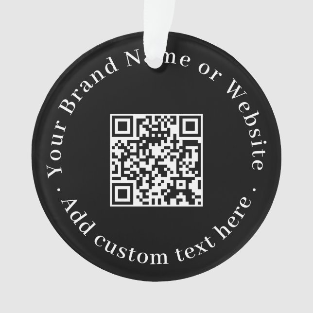 Code QR personnalisé Design promotionnel pour Entr (devant)