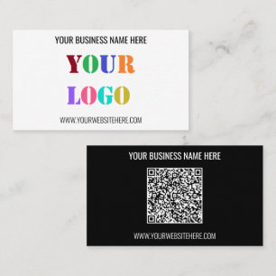 Code QR personnalisé et logo Votre Carte de visite