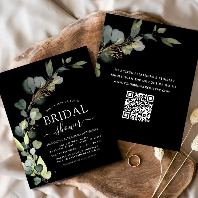 Code QR pour Invitation de Mariage Économique avec (Créateur téléchargé)