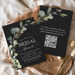 Code QR pour une Baby Shower pas chère sur le thèm
