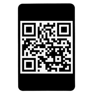 Code QR seulement Magnet photo flexible