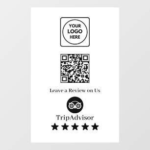 Code QR Tripadvisor   Panneau d'affichage des avis