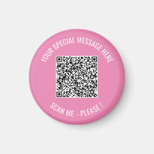 Code QR Votre Message Spécial Surprise Magnet Cade