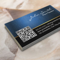 Code Royal QR Piano Carte de visite enseignant