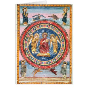 Codex Amiatinus le Christ dans la majesté