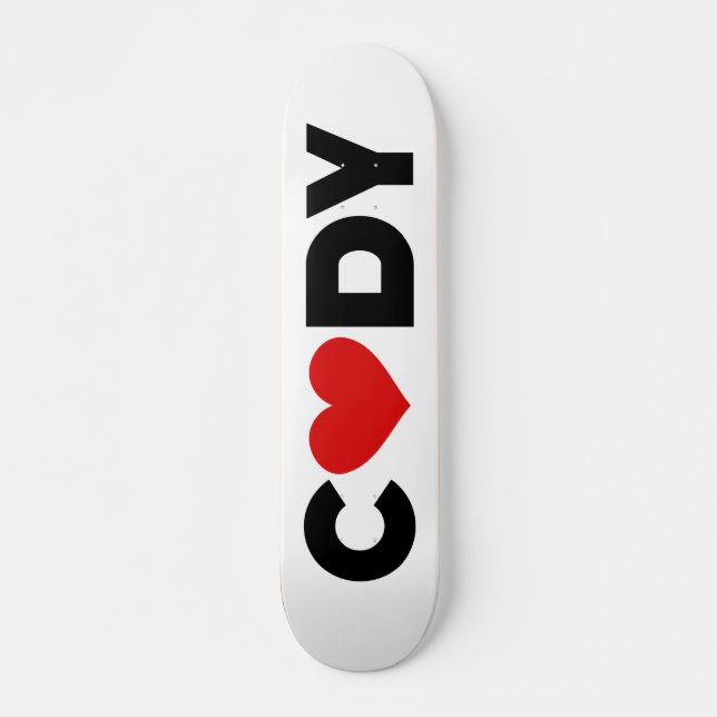 Cody Love Skateboard (Devant)