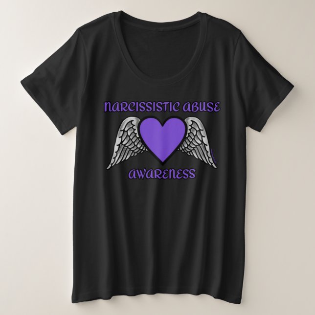 Coeur/ailes...Abus narcissique (Design devant)