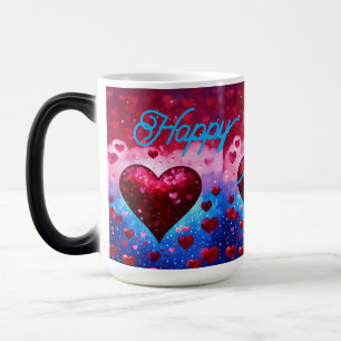"Coeur Amour Imprimer Mug - Mug en céramique roman