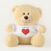 COEUR AMOUR Teddy Bear