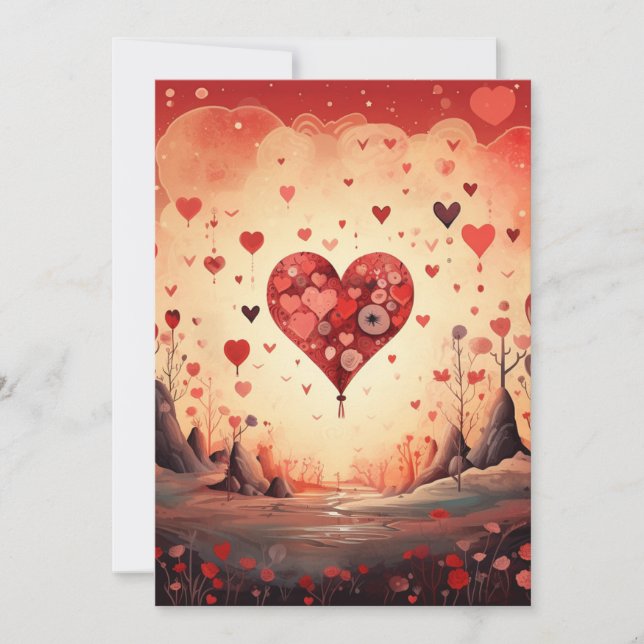 Cœur amoureux : Quand je te le dis - Carte de la S (Devant)