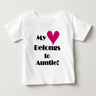 Coeur appartient aux T-shirts et cadeaux de la tan