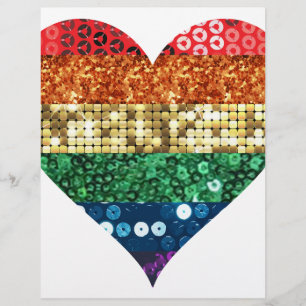 coeur arc-en-ciel lgbt
