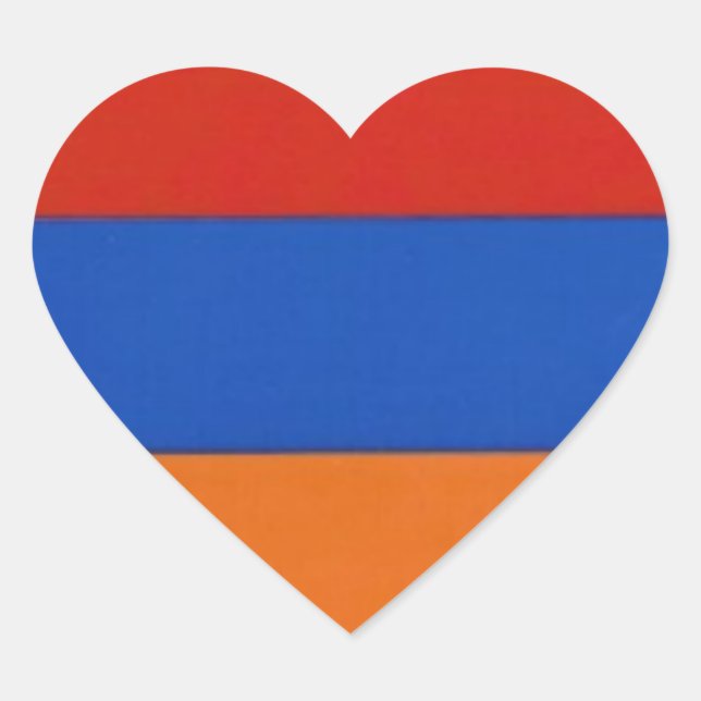 Coeur arménien | Stickers (Devant)