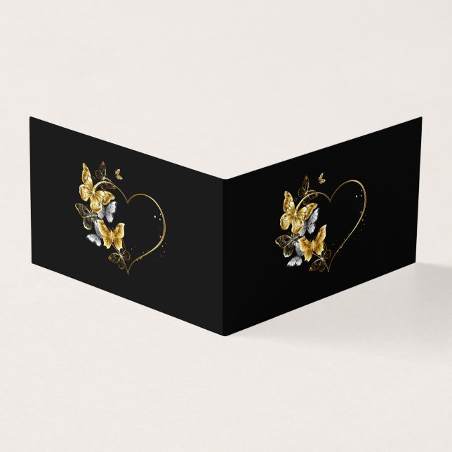Coeur aux papillons d'or (Outside)