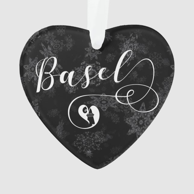 Coeur Bâle Drapeau, Bâle, Suisse (dos)