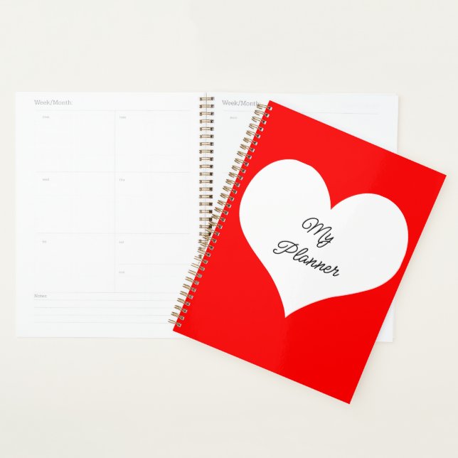 Coeur blanc (Devant avec enveloppe)