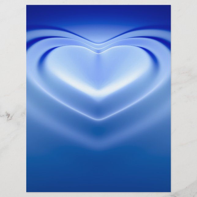 Coeur bleu (Devant)