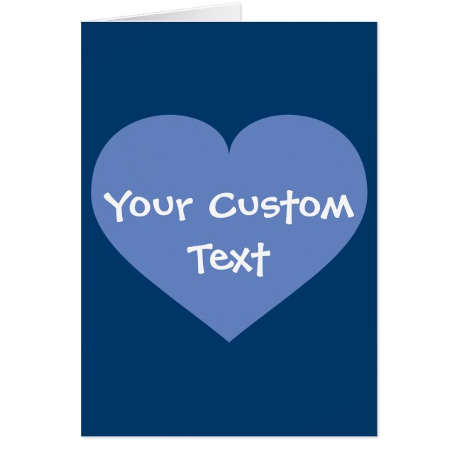 Coeur bleu bébé (Devant)