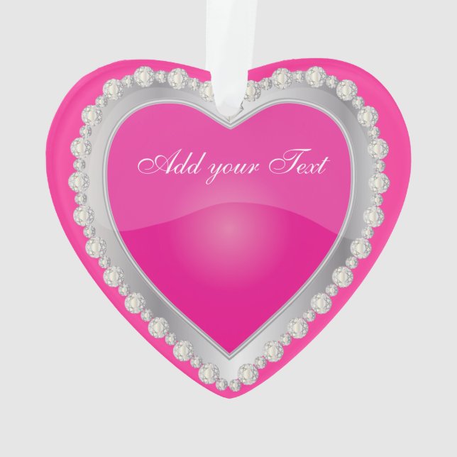 Coeur brillant de bijou d'argent de roses indien (dos)