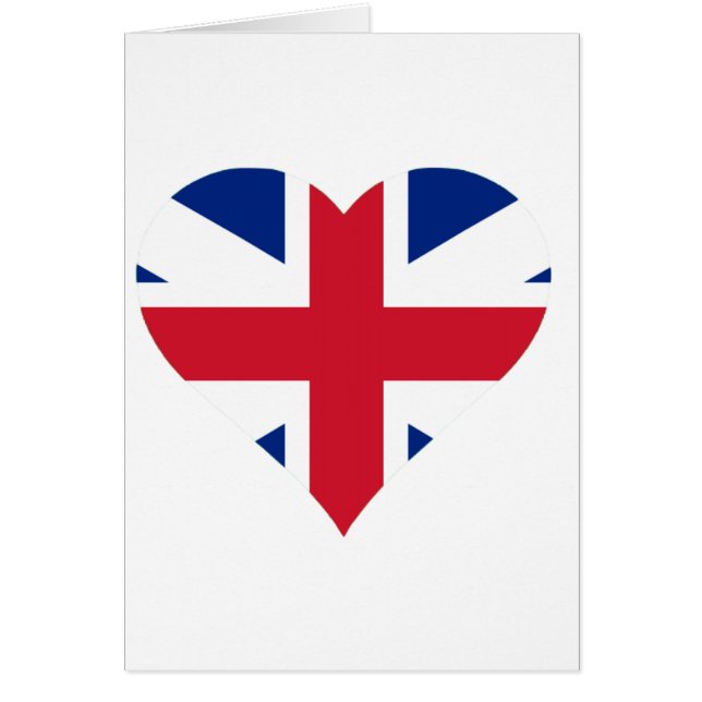 Coeur britannique de drapeau (Devant)