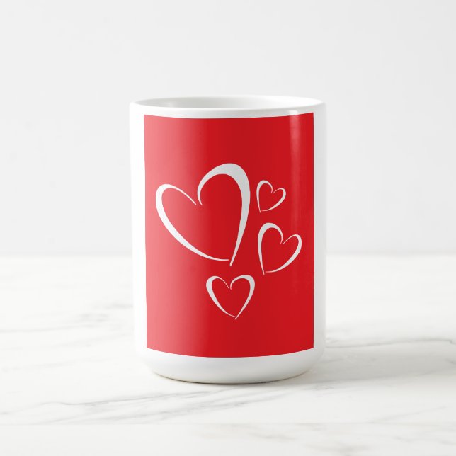 Coeur café Mug (Centre)